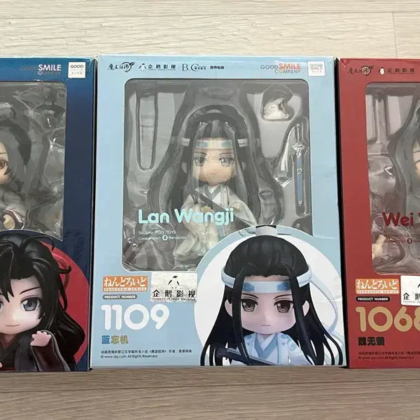 [BUNJANG] The Master of Diabolism Nendoroid Wei Wuxian & Lan Wangji Bundle Set / 마도조사 넨도로이드 이릉노조 위무선 남망기 일괄판매
