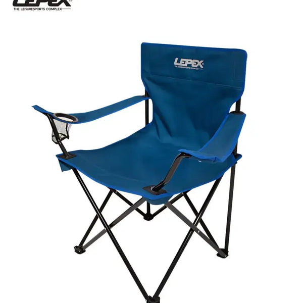 [BUNJANG] LEPEX Folding Camping Chair Blue / LEPEX 접이식 캠핑 의자 블루