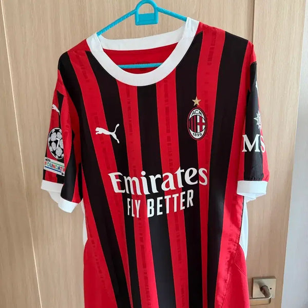[BUNJANG] AC Milan 24-25 Champions League Authentic Jersey (Rafael Leão) 2XL / 24-25 ac밀란 어센틱 챔스버전 팝니다