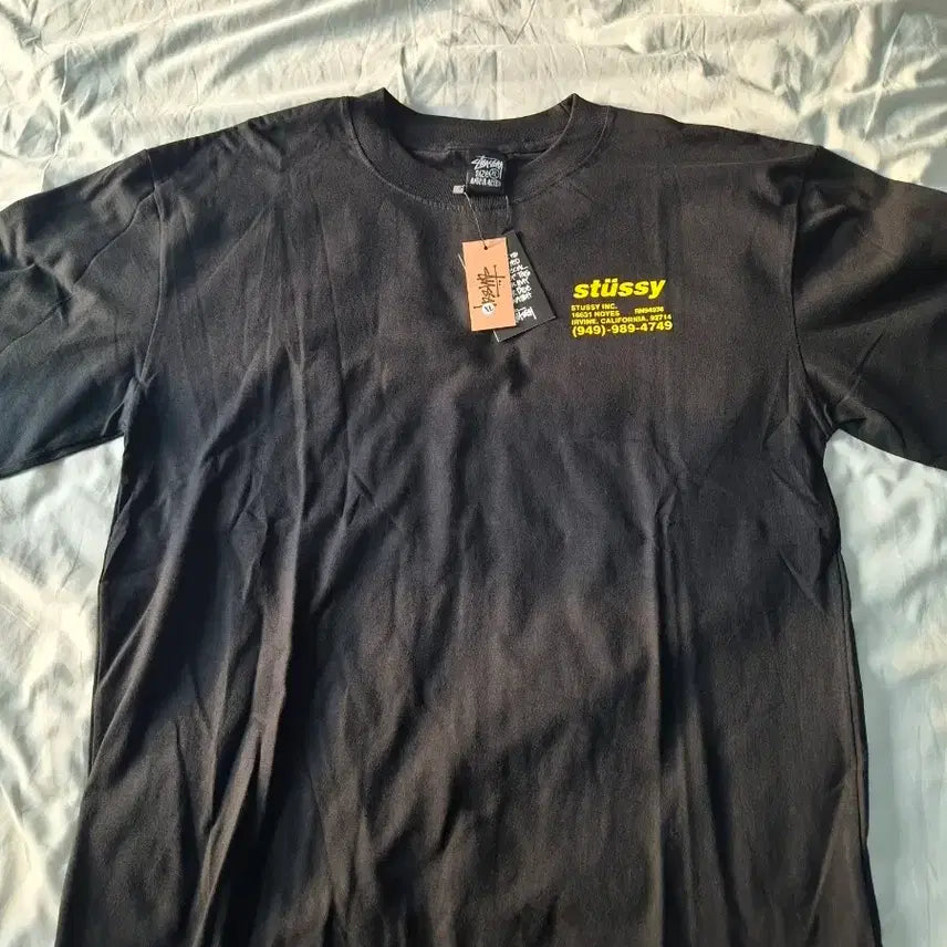 [BUNJANG] Stussy Yellow Surfer T-Shirt XL / 스투시 옐로우 서퍼 XL