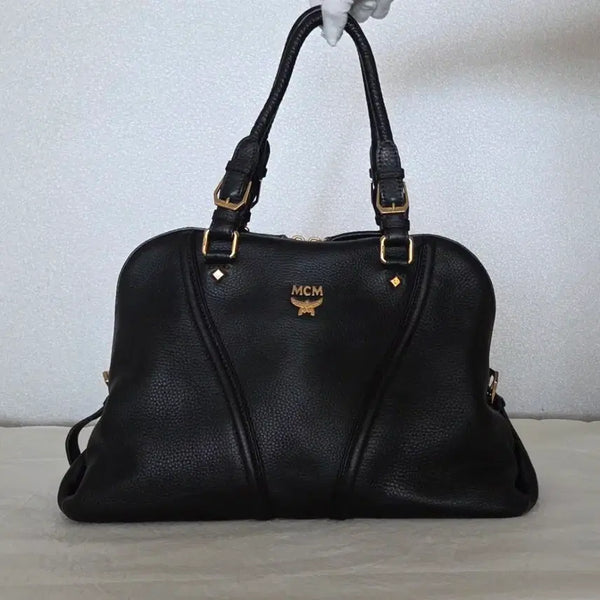 [BUNJANG] MCM Leather Tote Shoulder Bag / [정품] MCM 가방 토트백 숄더백