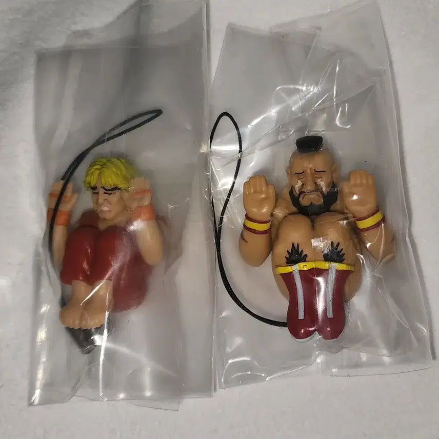 [BUNJANG] Street Fighter Ken & Zangief Dogeza Gacha Bundle Set / (일괄) 스트리트파이터 켄 장기에프 도게자 가챠