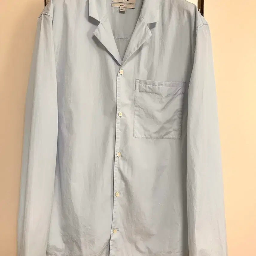 [BUNJANG] COS Regular Fit Light Blue Cotton Shirt M / COS 레귤러핏 라이트블루 셔츠 M 두번입고 보관 아주깨끗