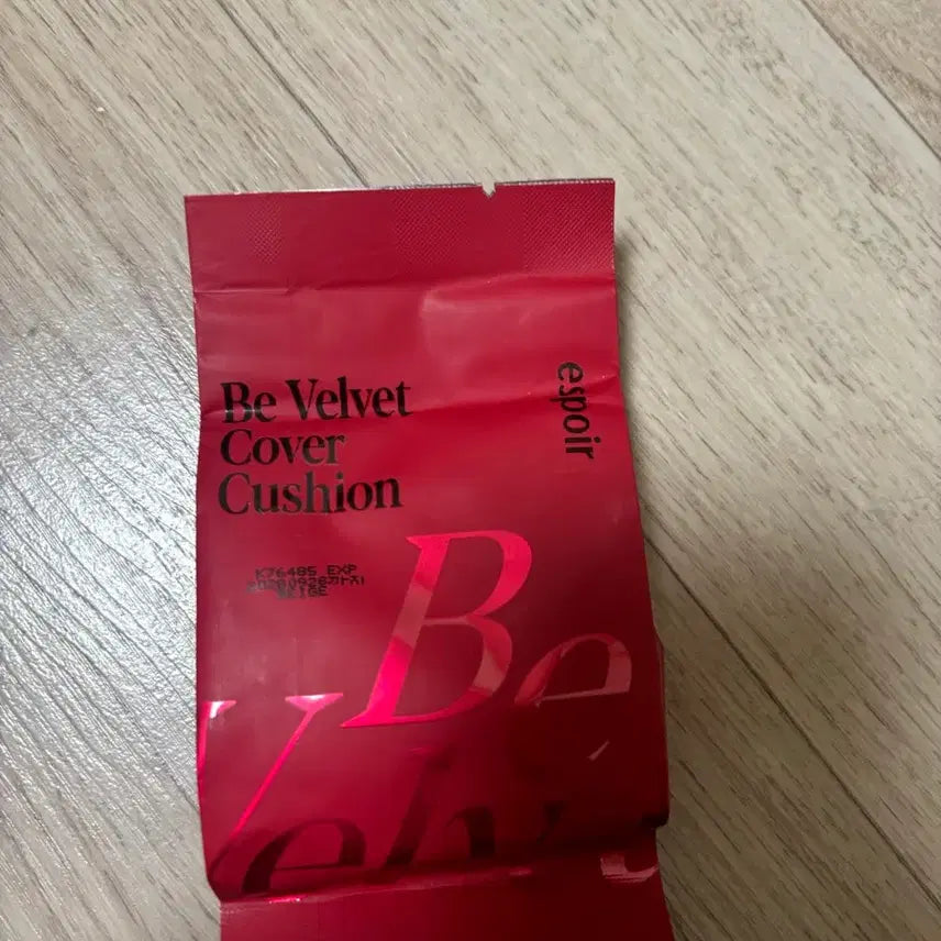 [BUNJANG] Espoir Be Velvet Cover Cushion Beige / 에스쁘아 비벨벳 커버 쿠션 베이지