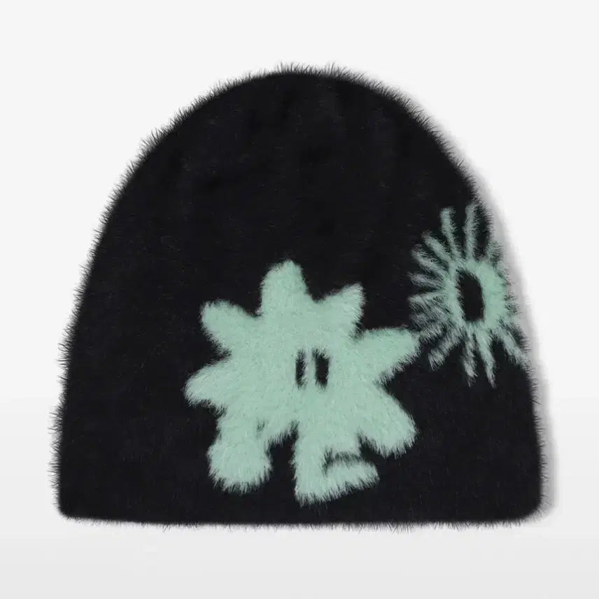[BUNJANG] Sunlove Shaggy Beanie Black / 썬러브 캘리 샤기 비니 블랙