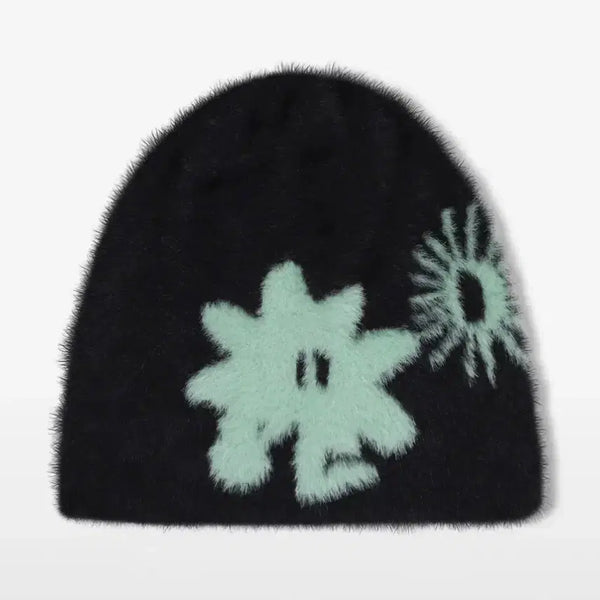 [BUNJANG] Sunlove Shaggy Beanie Black / 썬러브 캘리 샤기 비니 블랙