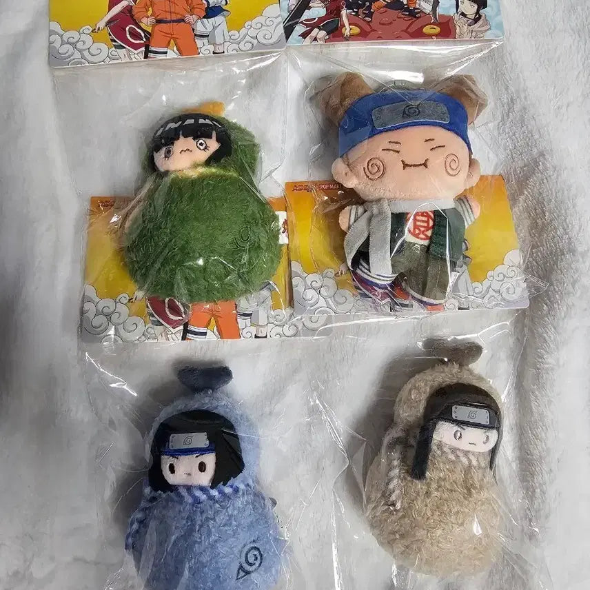 [BUNJANG] Pop Mart Naruto 4-Figure Set / 나루토 팝마트 쿠지 인형 4종 세트