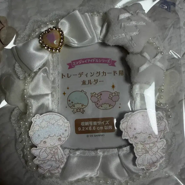 [BUNJANG] Sanrio Enjoy Idol Pure White Angel Kiki & Lala Photocard Holder / 산리오 엔조이 아이돌 순백천사 포카홀더 키키라라