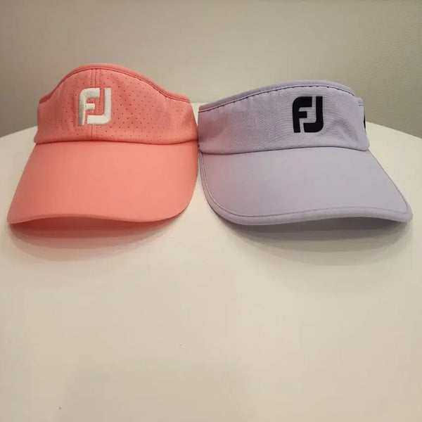 [BUNJANG] FootJoy Golf Sun Visor Set (Coral/Lavender) / 풋조이 골프 썬바이저 2개 세트 코랄/라벤더