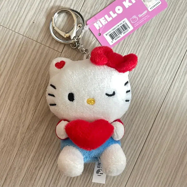 [BUNJANG] Sanrio Hello Kitty Plush Keychain / 산리오 헬로키티 키티 인형 키링