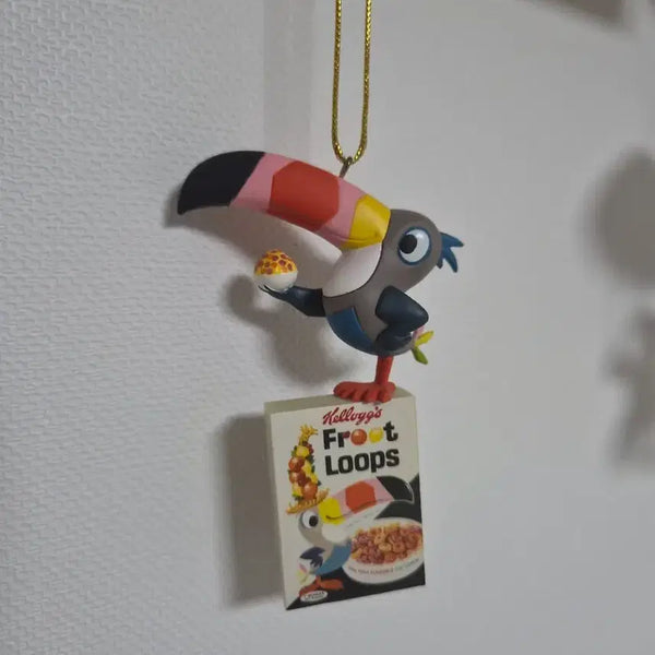 [BUNJANG] Hallmark Kellogg's Froot Loops Toucan Ornament / 홀마크 켈로그 후루트링 오너먼트