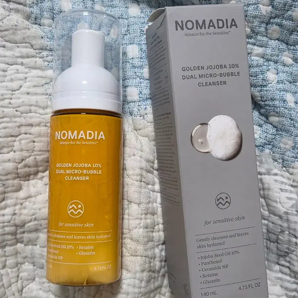[BUNJANG] Nomadia Golden Jojoba 10% Dual Micro Bubble Cleanser 140ml / 노마디아 골든 호호바 10% 듀얼 마이크로 버블 클렌저
