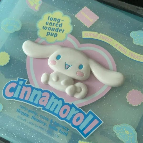 [BUNJANG] Sanrio Cinnamoroll 3D Letter Case Storage Box / 고전 시나모롤 입체 레터 케이스 보관함
