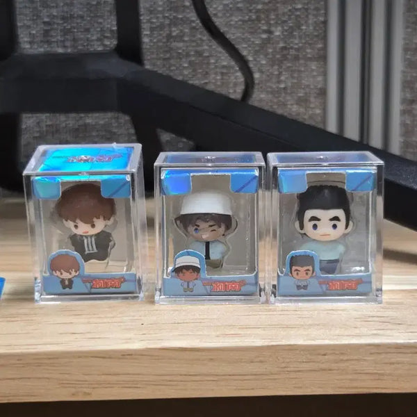 [BUNJANG] Detective Conan Rice Bead Figurines Set (Hakuba, Hattori, Date) / 명탐정 코난 쌀알 피규어