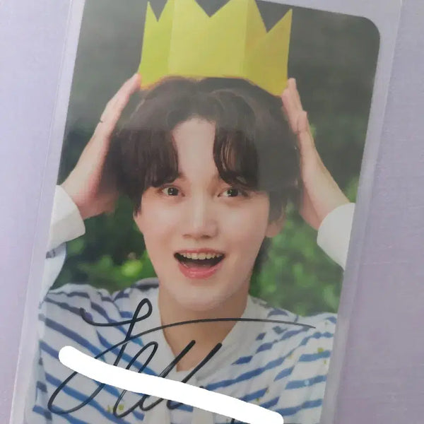 [BUNJANG] ONF Seungjun Signed Photocard / 온앤오프 승준 시그 싸인포카