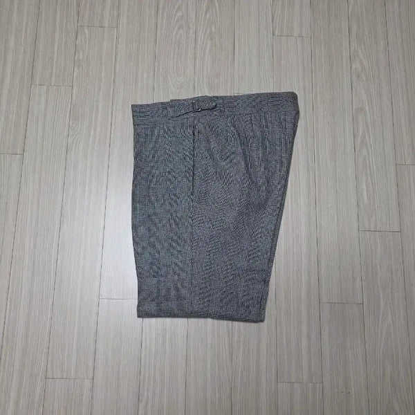 [BUNJANG] Ring Jacket Black Label Glen Check Reverse Pleats Pants / 링자켓 블랙라벨 글렌체크 역 플리츠 팬츠