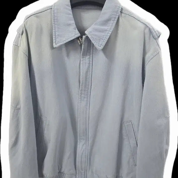 [BUNJANG] Solid Homme Light Wash Denim Blouson Jacket / 솔리드옴므 연청 데님 블루종 자켓 50