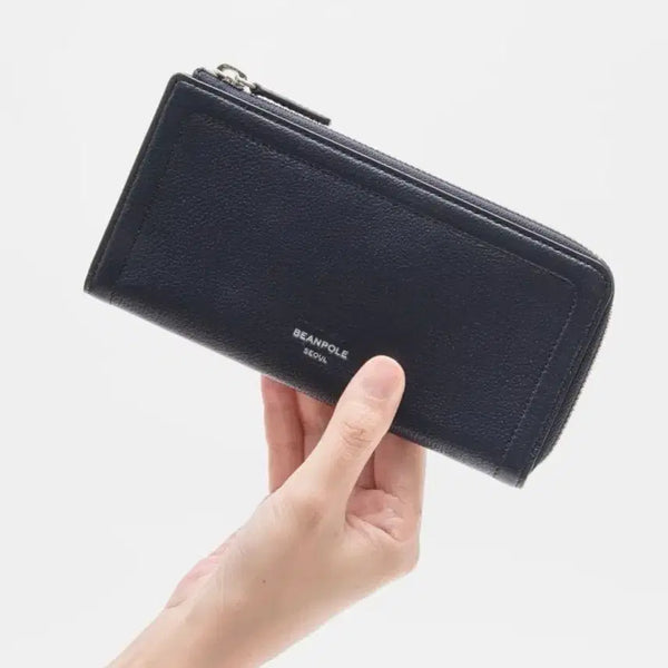 [BUNJANG] Beanpole Pocket Bin Zipper Pouch Long Wallet / 새상품 빈폴 포켓 빈 지퍼 파우치 장지갑