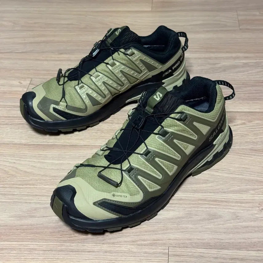 [BUNJANG] Salomon XA Pro 3D V9 Wide GTX Running Shoes / 살로몬 XA 프로 3D V9 와이드 GTX 고어택스 280