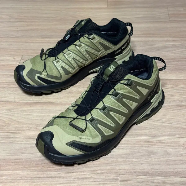 [BUNJANG] Salomon XA Pro 3D V9 Wide GTX Running Shoes / 살로몬 XA 프로 3D V9 와이드 GTX 고어택스 280