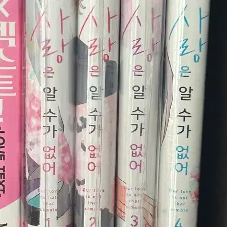 [BUNJANG] Our Love Is Unknowable Vol. 1-4 First Edition Pure Comic / 우리들의 사랑은 알 수가 없어 1-4 초판 순정만화