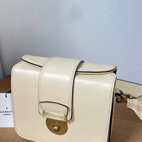 [BUNJANG] Pols Boutique Ivory Shoulder Bag / 폴스부티크 여성 가방 아이보리 새상품
