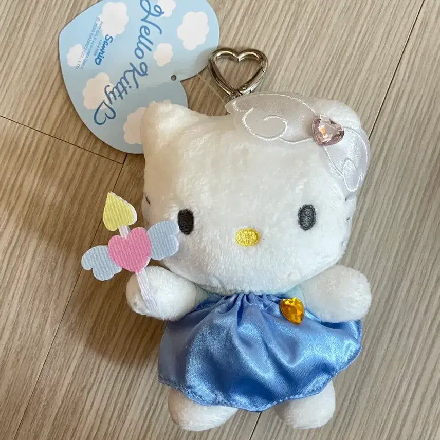 [BUNJANG] Hello Kitty Angel Fairy Cupid Doll Keychain / 헬로키티 천사 요정 큐피트 인형 키링