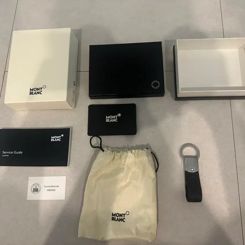 [BUNJANG] Montblanc Authentic Keyring Full Box / 몽블랑 정품 키링 풀박스