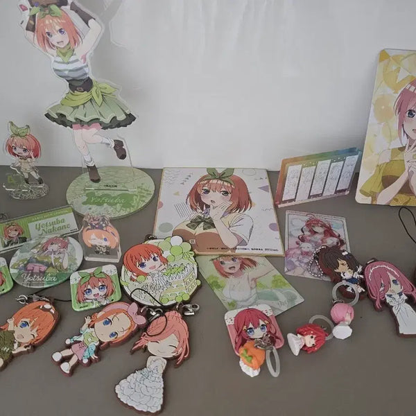 [BUNJANG] The Quintessential Quintuplets Character Keyring & Merchandise Bundle Set / 5등분의신부 키링밑 일괄판매