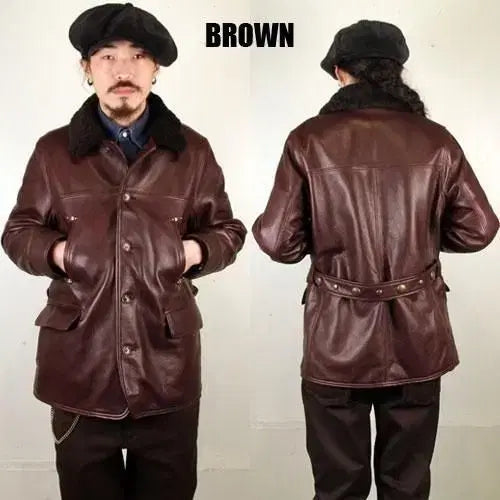 [BUNJANG] Gladhand Good Times Leather Jacket / 글래드핸드 굿타임 자켓