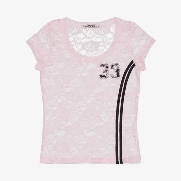[BUNJANG] 33 Lace Top / 셋업이엑스이 33 레이스 탑
