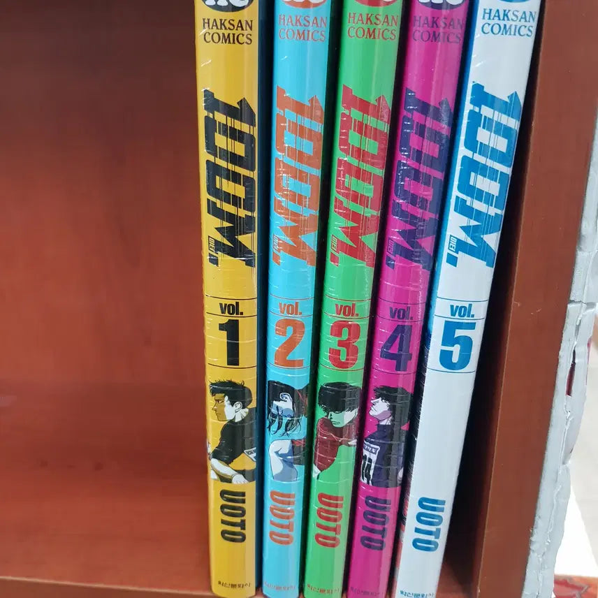[BUNJANG] 100 Meters Complete Set (Volumes 1-5) Sealed / 100미터 1-5 완결 미개봉 만화짱많아 안전프로상점매장