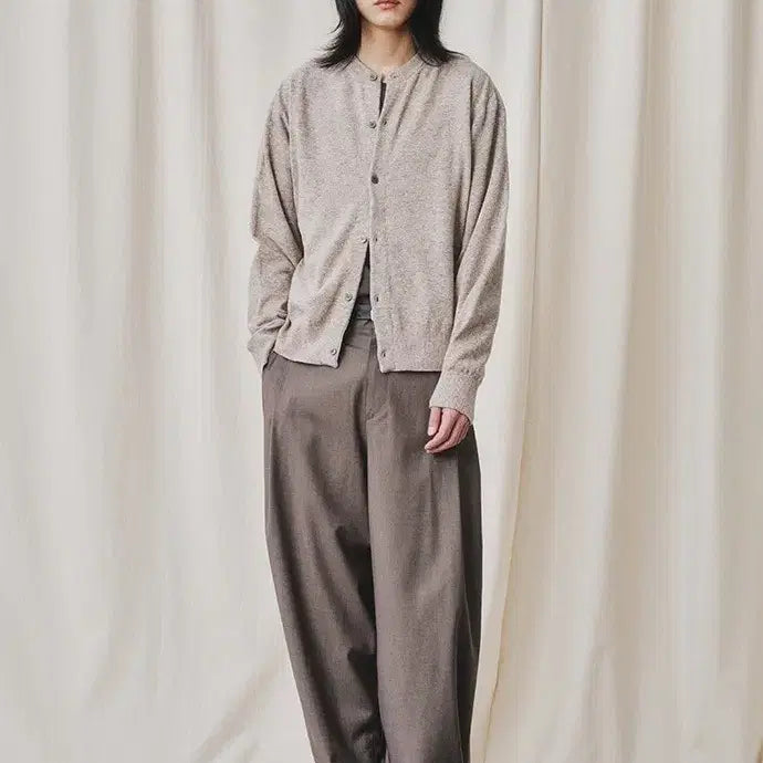 [BUNJANG] Artifects Wool Side Two Tuck Pants - Brown / [M]아트이프액츠 Wool Side Two Tuck Pants_Brown