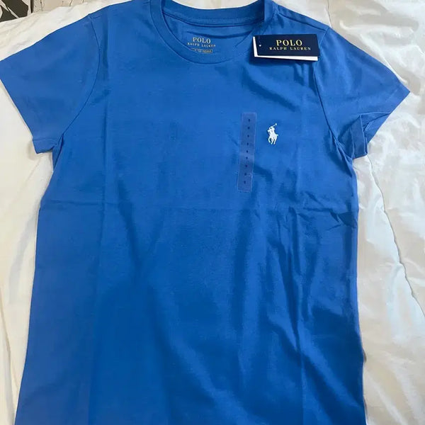 [BUNJANG] Polo Ralph Lauren Women's Round Neck Short Sleeve T-Shirt / 폴로 반팔티 여성용 새상품 라운드