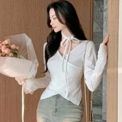 [BUNJANG] High Classic Choker Blouse for Special Occasions / 교환 하이클래식 초커 블라우스 (하객룩 피로연 원피스 하객룩 돌잔치