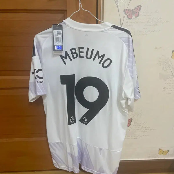 [BUNJANG] Manchester United 25/26 Away Authentic Jersey - No. 19 - New / (새상품) 25-26 맨유 어웨이 No.19 음뵈모 정품 유니폼