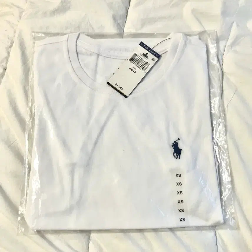 [BUNJANG] Polo Ralph Lauren Women's Round Neck Short Sleeve T-Shirt / 폴로 랄프로렌 여성 반팔 새상품 라운드