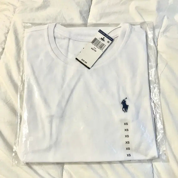 [BUNJANG] Polo Ralph Lauren Women's Round Neck Short Sleeve T-Shirt / 폴로 랄프로렌 여성 반팔 새상품 라운드