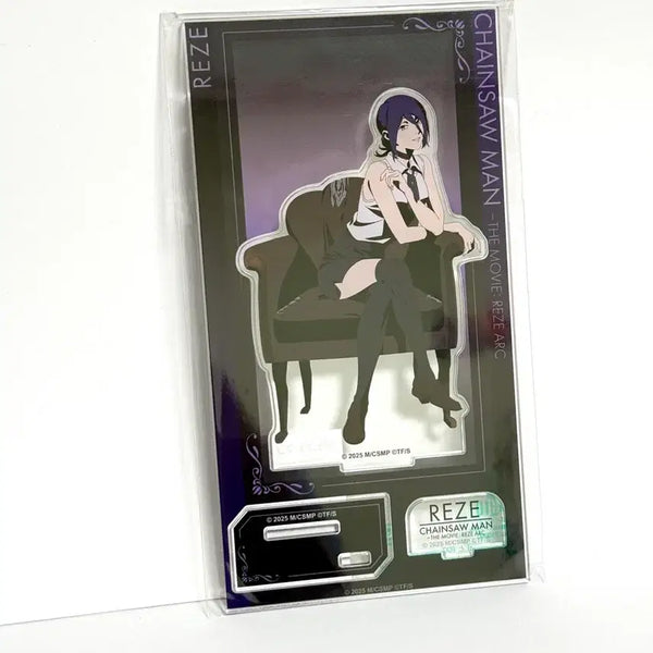 [BUNJANG] Chainsaw Man - The Final Chapter - Ledger Acrylic Stand / 체인소맨 레제 플라자 팝업 아크릴 스탠드