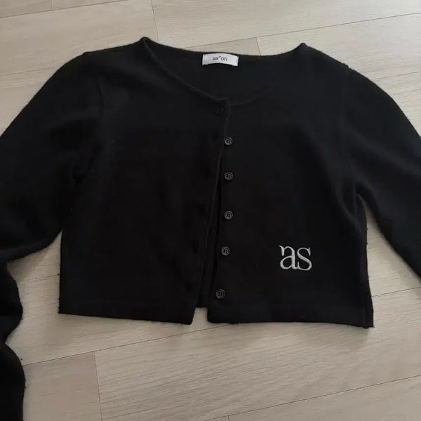 [BUNJANG] Ason Reese Cardigan Black / ason 애즈온 리스 가디건 블랙