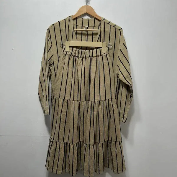 [BUNJANG] Linen Women's Jacket and Skirt Set - Medium / 린넨 여성 자켓 치마 세트 M