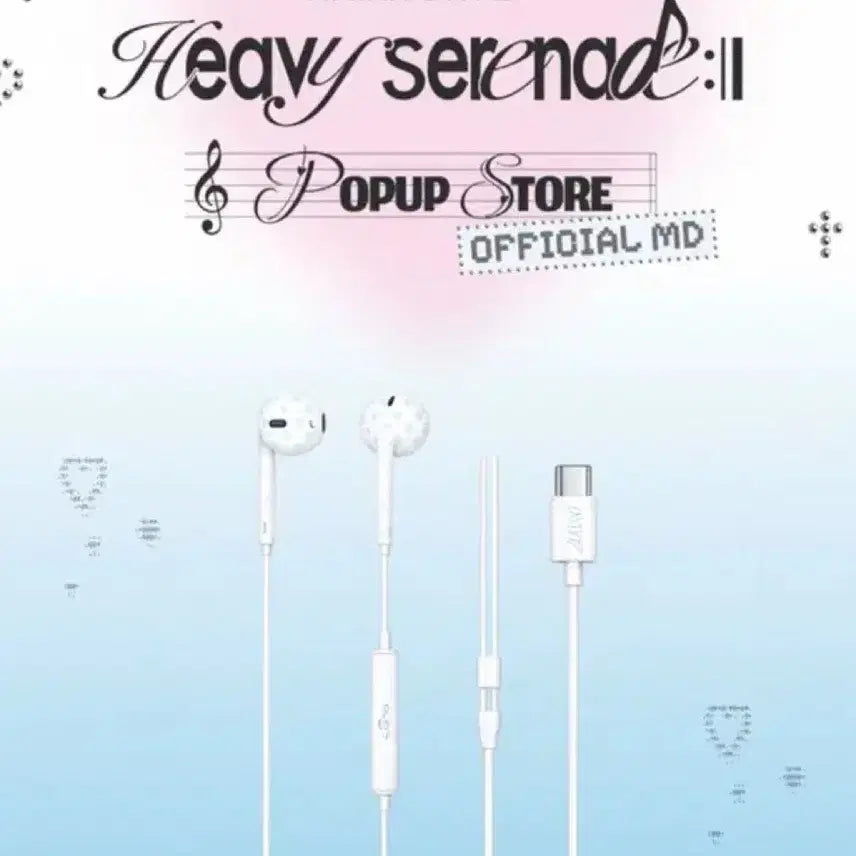 [BUNJANG] NMIXX 'fe3rless' Pop-up Store Helena USB C Earphones / 엔믹스 헤레나데 팝업굿즈 이어폰
