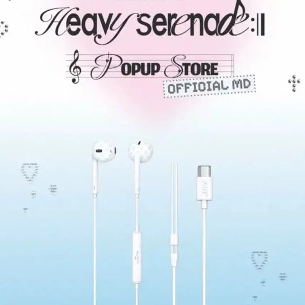 [BUNJANG] NMIXX 'fe3rless' Pop-up Store Helena USB C Earphones / 엔믹스 헤레나데 팝업굿즈 이어폰