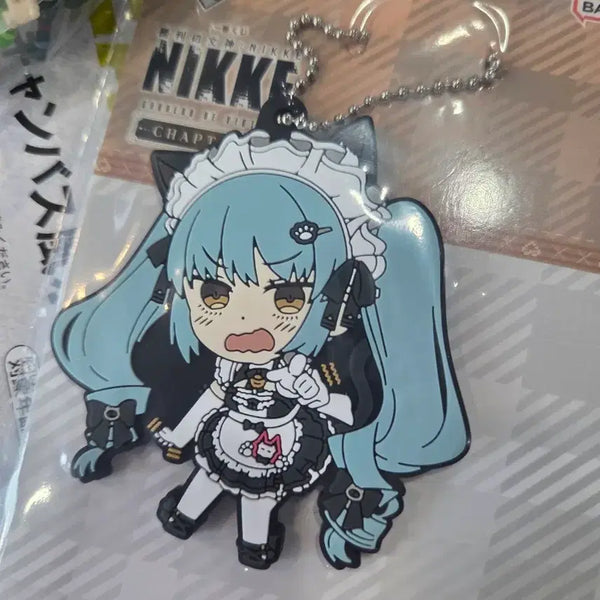 [BUNJANG] NICE Kuji Privatty Rubber Charm / 니케 쿠지 프리바티 러버참