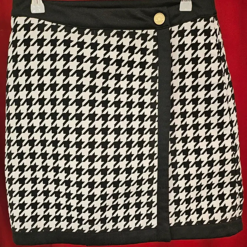 [BUNJANG] Adidas Originals Houndstooth Vichy Skirt Size 36 / 아디다스 오리지널스 하운드투스 VICHY 스커트 36