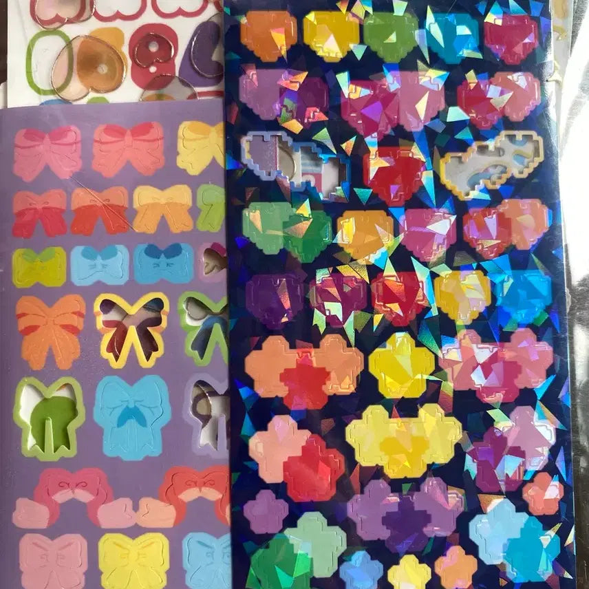 [BUNJANG] Used Seal Sticker Bundle (50+ Count) / 사용감 있는 씰스티커 처분