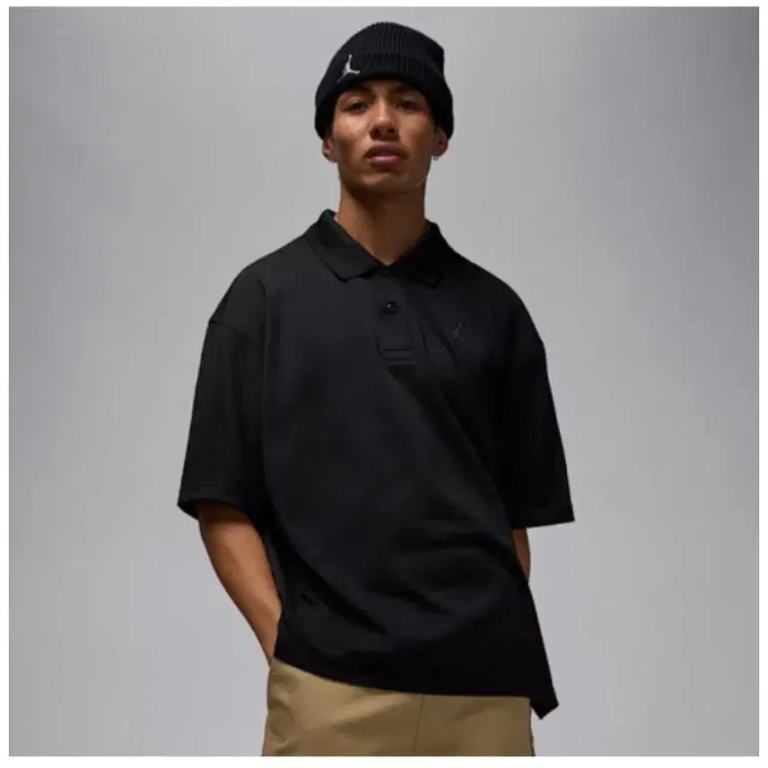 [BUNJANG] Nike Jordan Golf Polo T-Shirt Black / 나이키 조던 골프 반팔 폴로 pk 티셔츠 (새제품)