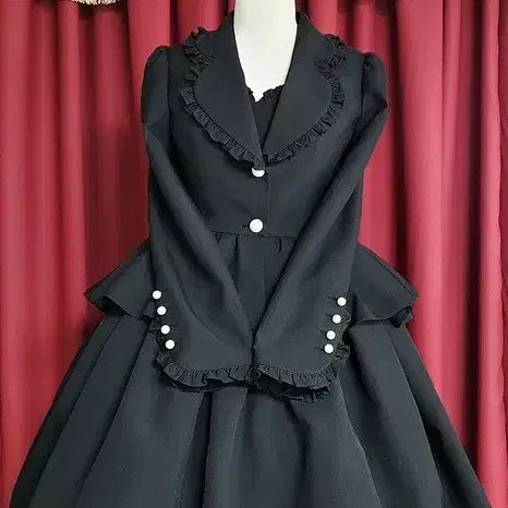 [BUNJANG] Baroque Hyacinth Lolita JSK & Jacket Set L/XL / 바로크 히아신스 셋업 로리타 jsk L XL 베이비더스타샤인 엔젤릭프리티
