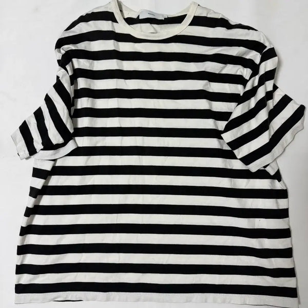 [BUNJANG] GRAPHPAPER TRI SPUN BORDER Short Sleeve T-Shirt / 그라프페이퍼(GRAPHPAPER) TRI SPUN BORDER 반팔 티셔