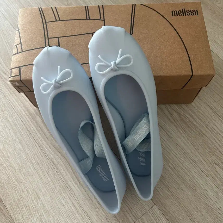 [BUNJANG] Melissa Jelly Flat Shoes / 멜리사 젤리 플랫슈즈 새상품